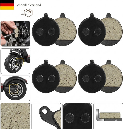Paar bremsbeläge scooter - 4,