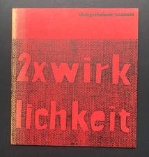 2 x wirklichkeit /  Fotos von Chargesheimer ;  Bilder von Oskar Sommer