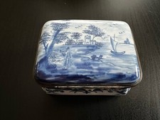 Tabakdose + Porzellan +