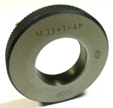 LMW Gewindelehrring "Gut"  M33