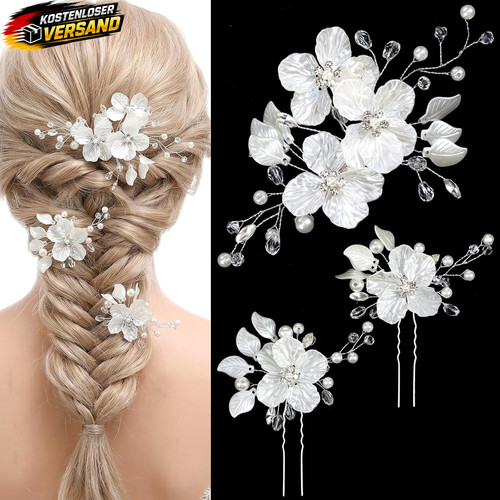 Haarspangen set für hochzeit - haarspangen,