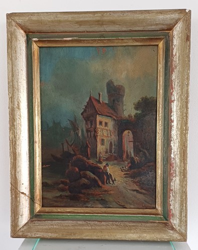 Antikes ölgemälde - antikes,