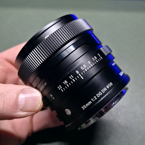 Sigma 35mm dg - f/2,