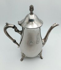 Versilberte Kaffeekanne