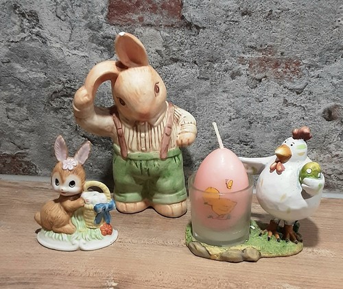 Teile osterdeko hasen huhn - 4,