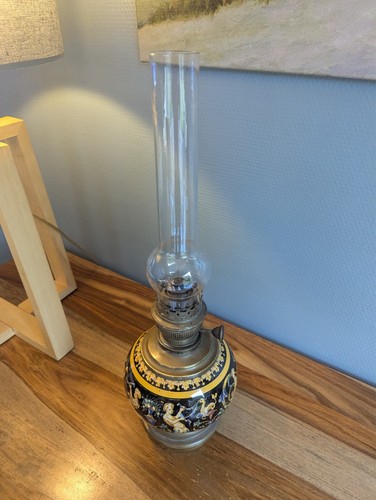 Alte und schöne gien lampe - alte,