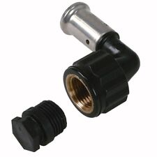 4x Henco Standard Pressfitting PVDF Winkel 90° IG 20 x 1/2"