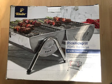 Picknickgrill Tchibo Edelstahl