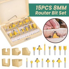 Fräsersatz HM 15tlg 8mm