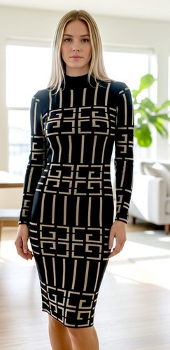 Edles strickkleid kleid - 34/36,