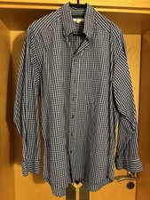 Herrenhemd, Freizeithemd, Haupt Evolution, Blau Kariert , Größe M