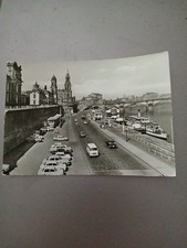 Alte Foto Ak DDR Dresden Brühlische Terrasse