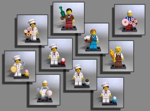 Lego figuren konditorin - figuren,