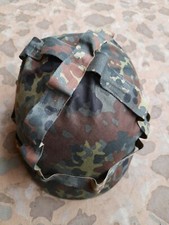 Original Bundeswehr Fallschirmspringer Helm, BW Stahlhelm + Helmbezug ** TOP **