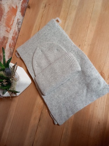 Schal und mütze - set, winter