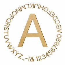 Buchstaben Holzbuchstaben Zahlen Nummer aus MDF Holz 3-14cm zum Basteln Deko -B3