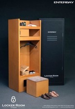 ENTERBAY 1/6 NBA Wooden Locker