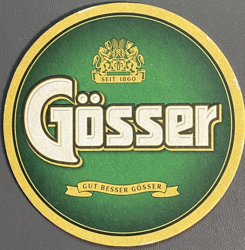 Gösser bier bierdeckel - bier,