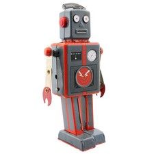 Roboter Mechanical Robot grau