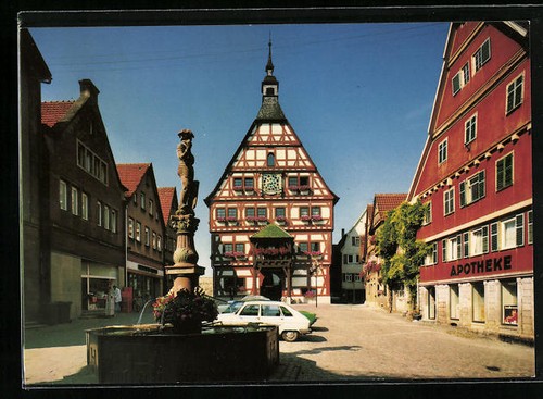 Ansichtskarte besigheim - ansichtskarte,