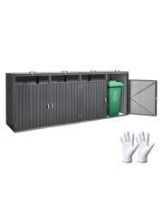 VEVOR Mülltonnenbox 4*240L