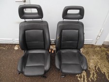 Lederausstattung Audi 80 Cabrio Coupe Ledersitze schwarz vorne Re. Li. Sitzheizu