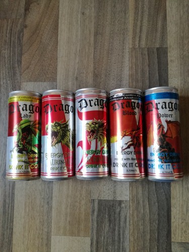 Energy drink dosen - drink, dragon