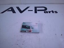 Orig. Audi A4 B6 8E Bedienungsanleitung Bedienung Anleitung Handbuch