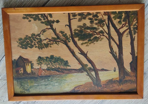 ölgemälde landschaft natur - Ölgemälde,