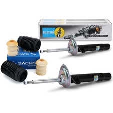 2x BILSTEIN B4 Stoßdämpfer SACHS Dreckschutz für BMW E46 320-330i 320/330d vorne