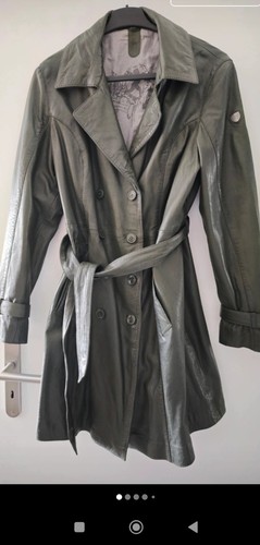 Gipsy damen leder trenchcoat - damen,