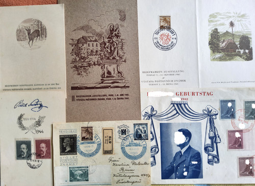Böhmen und mähren posten - und,