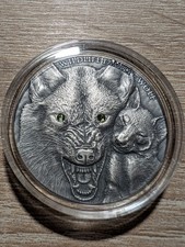 1$ Niue 2017 - WOLF Wildlife