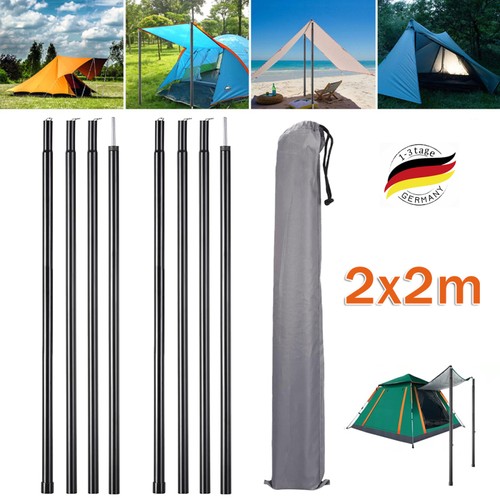 Teleskop vor zelt - 2x,