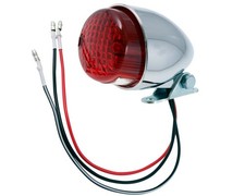 Mini Rücklicht Texas Chrom