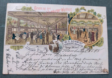 Litho-AK Hamburg Altstadt