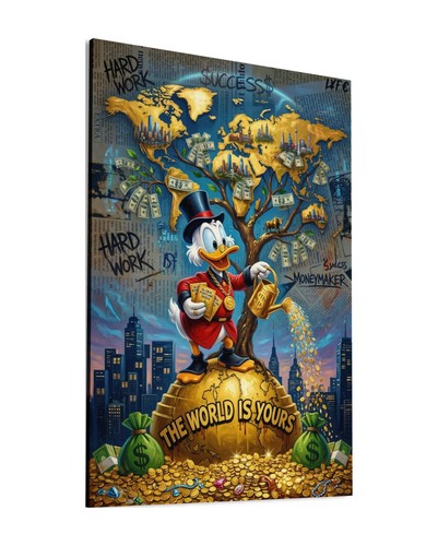 Dagobert duck leinwand bild - dagobert,