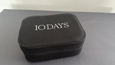 10 Days Amsterdam Kulturtasche Box Stoff Schwarz Kosmetik Tasche