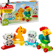 LEGO DUPLO Tierzug  Lernspielzeug Hahn Pferd Lamm & Kuh Bauernhoftiere Spielzeug