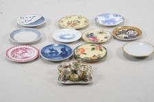 C26M63- Konvolut Porzellan Puppengeschirr kleines Kaffeeservice u div. Teller