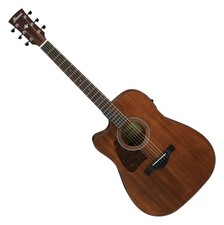 Ibanez AW54CE-OPN Linkshänder Westerngitarre Artwood Dreadnought Cutaway Piezo