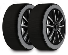 DAC Auto Schneesocken Textil Schneeketten SET mit Zulassung ABE Größe 235/85 R16