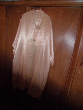 Morgenmantel, apricot-farben, Satin