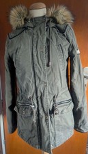 Jacke parka oliv kapuze - jacke,, oliv,