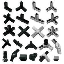 Steckverbinder Vierkantrohr