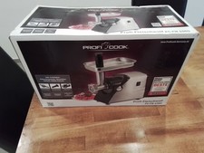 Profi Cook Elektrischer Fleischwolf aus Edelstahl