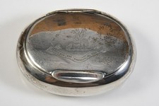 N92K01- Silber 925 Deckeldose Tabatiere England Chester