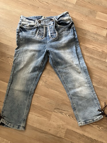 Damen jeans trachtenhose - jeans, gr