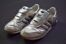 Adidas Micropacer Schuhe Vintage 2007 Silber Trainer 013891 Shoe 2007 45 1/3 11
