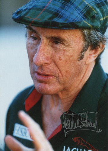 Jackie stewart autogramm - stewart,